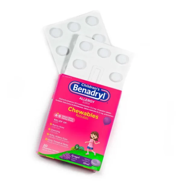 BENADRYL ALLERGY 20CT