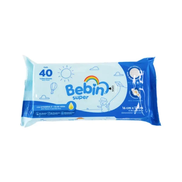 BIBEN SUPER BABY WIPES 40CT BIBEN SUPER BABY WIPES 40CT