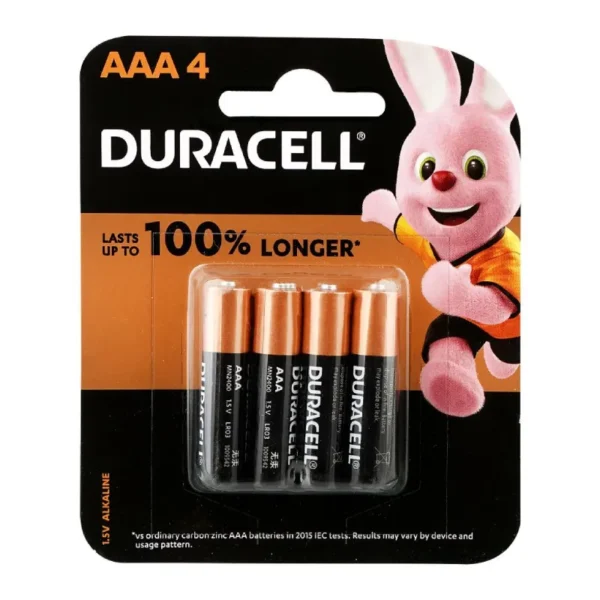 DURACELL BATTERY AAA 4 DURACELL BATTERY AAA 4