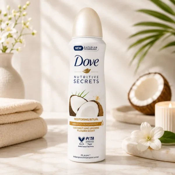 Dove Nutritive Secrets Dove Nutritive Secrets Restoring Ritual Coconut & Jasmine Antiperspirant Spray