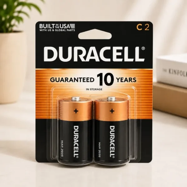 Duracell C2 Duracell C Batteries - 2 Pack