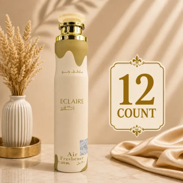 ECLAIRE Luxury Air Freshener Spray (300ml) – Pack of 12 ECLAIRE Luxury Air Freshener Spray (300ml) – Pack of 12