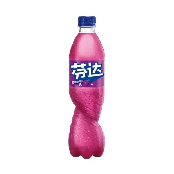 Fanta Grape – 500ml Bottle (Single _ 48-Bottle Case) Fanta Grape – 500ml Bottle (Single / 48-Bottle Case)