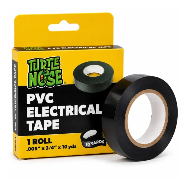 JC PVC Electrical Tape JC PVC Electrical Tape – 10 Yards (Single Rolls, 24-Pack Box)
