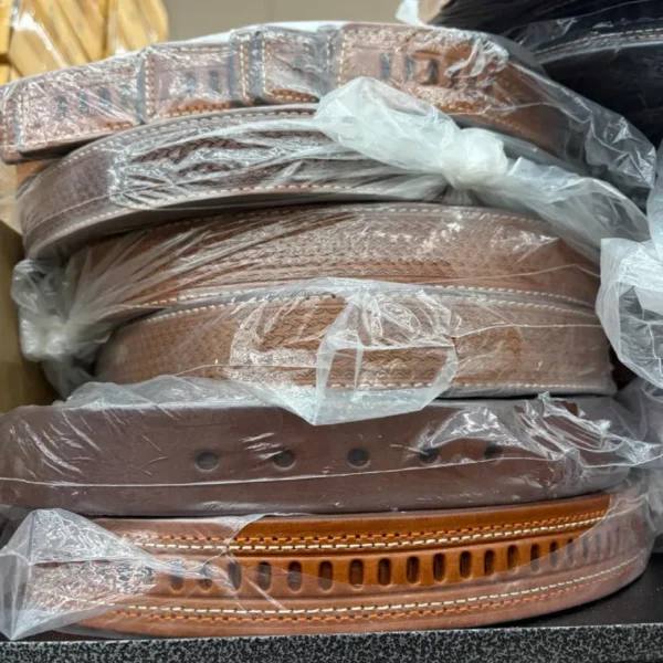 LEATHER BELT SINGLE (1) LEATHER BELT SING