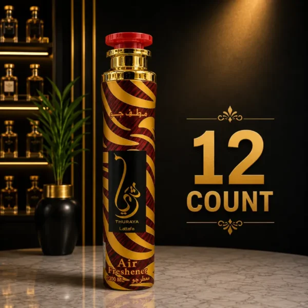 Lattafa Thuraya Premium Air Freshener – 300ml (12-Count Case) Lattafa Thuraya Premium Air Freshener – 300ml (12-Count Case)