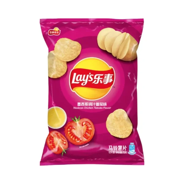 Lays - Exotic Chips 70g Mexican Chicken Tomato Lays - Exotic Chips 70g Mexican Chicken Tomato