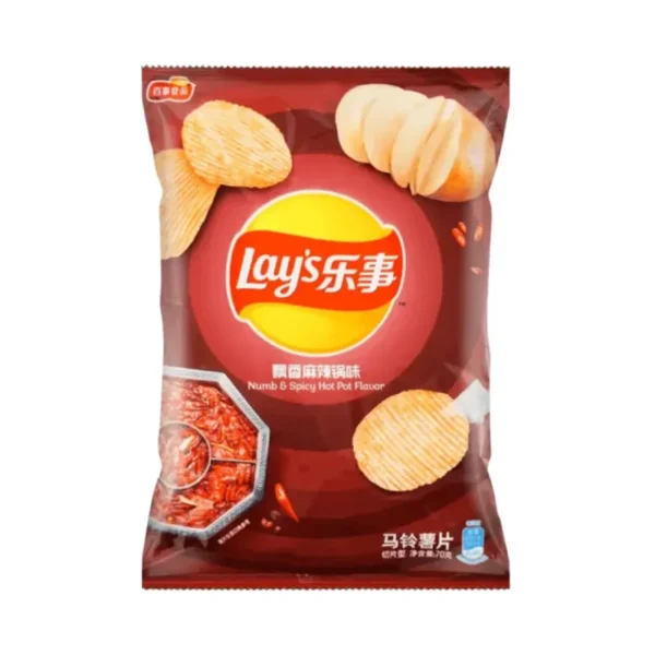 Lays - Exotic Chips 70g - Numb & Spicy Lays - Exotic Chips 70g - Numb & Spicy