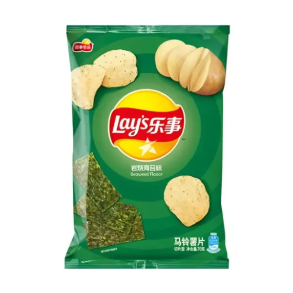 Lays - Exotic Chips 70g - Seaweed Lays - Exotic Chips 70g - Seaweed