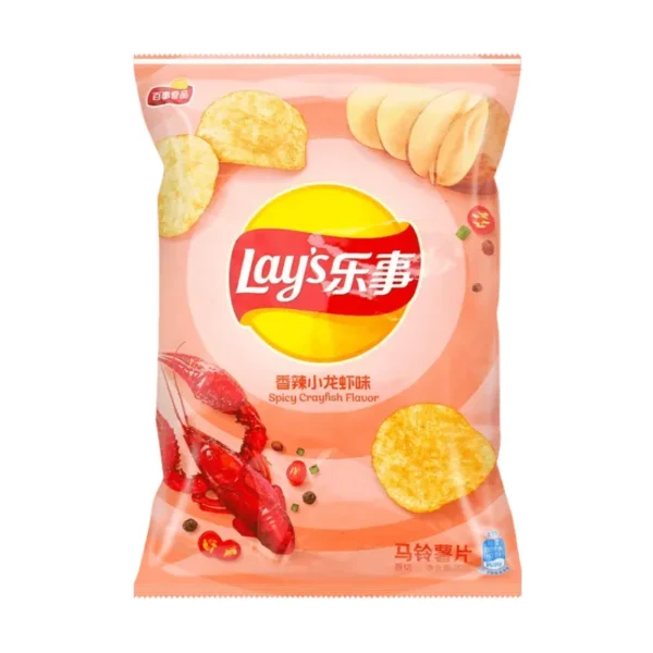Lays - Exotic Chips 70g - Spicy Crayfish Lays - Exotic Chips 70g - Spicy Crayfish