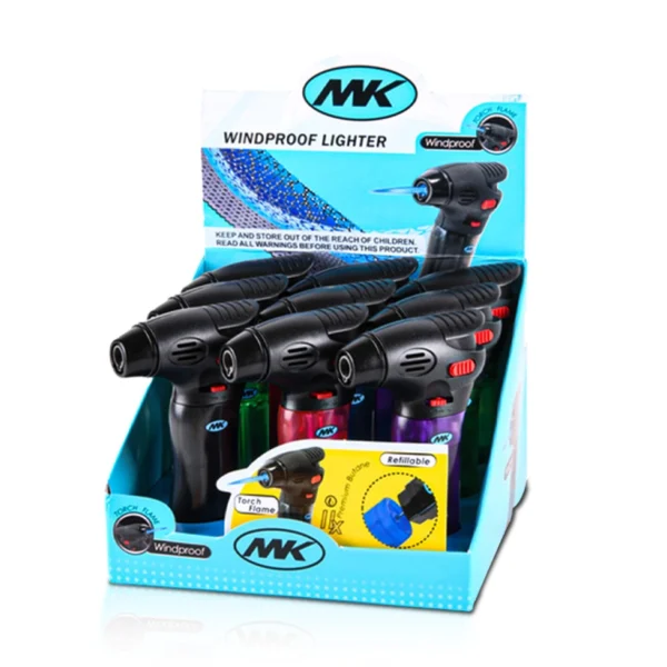 MK MAVERICK HUE TORCH LIGHTER - 9CT MK MAVERICK HUE TORCH LIGHTER - 9CT