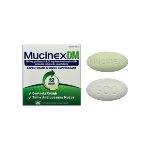 MUCINEX DM 20CT