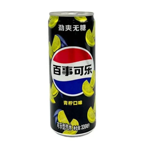 Pepsi – Lime 330ml Can Pepsi – Lime 330ml Can (Single / 48-Can Case)