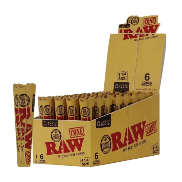 RAW CC 1-1/4 (6/BX)