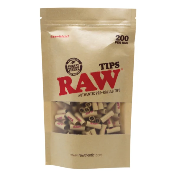 RAW WIDE TIPS 200CT