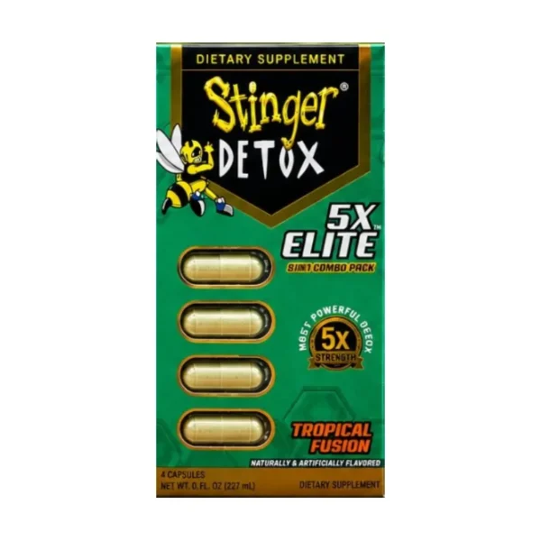 STINGER DETOX 5X ELITE 2IN 1 COMBO CLEANSER STINGER DETOX 5X ELITE 2IN 1 COMBO CLEANSER