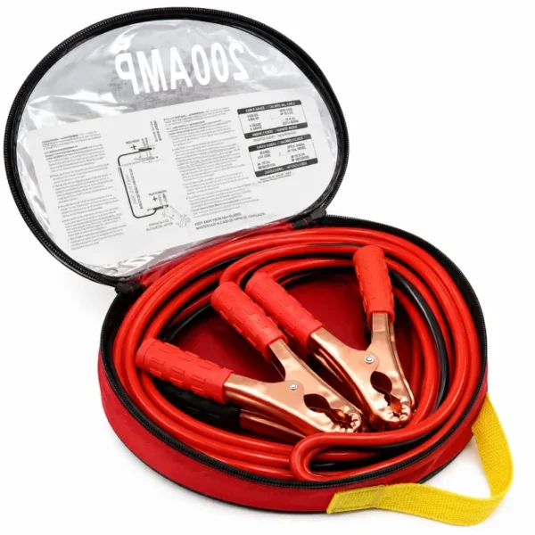 Smart Choice Hardware Booster Cables (1) Smart Choice Hardware Booster Cables – 300 Amp, 10 ft (24-Pack Case)