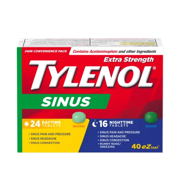 TYLENOL SINUS 40CT TYLENOL SINUS 40CT