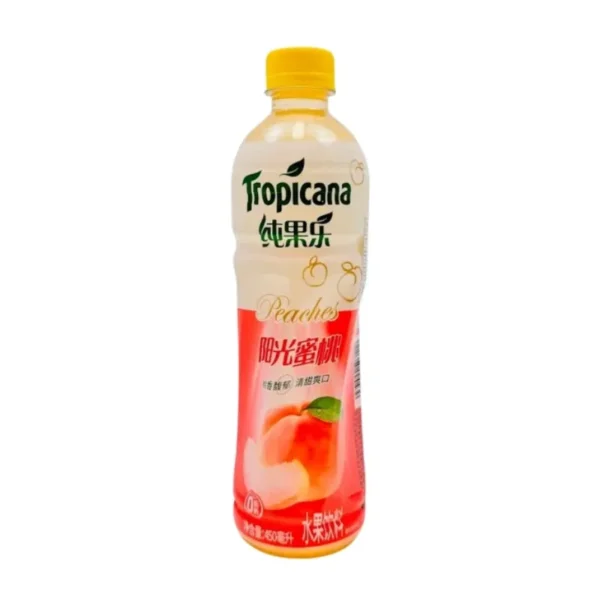 Tropicana Sunshine Peach – 450ml Bottle (Single _ 45-Bottle Case) Tropicana Sunshine Orange – 450ml Bottle (Single / 45-Bottle Case)