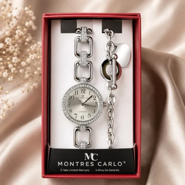 Watch & Matching Bracelet Set – Single Unit