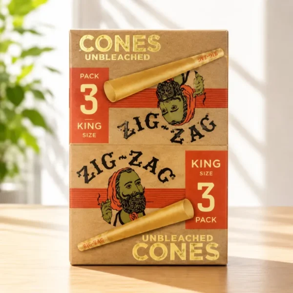ZigZag Cone ZZ CN UNBLCHD KS