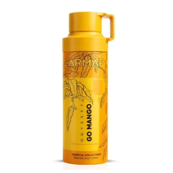 Armaf Odyssey Go Mango (Tropical Collection) Perfumed Body Spray – 200ml (6.8 oz) Armaf Odyssey Go Mango (Tropical Collection) Perfumed Body Spray
