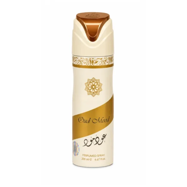 Oud Lattafa Perfumed Body Spray Deodorant – 200ml (6.67 fl. oz.)